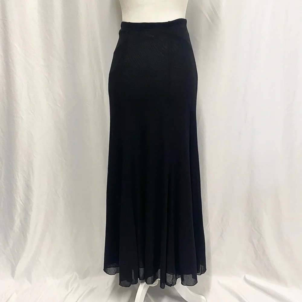 Vintage Cosabella Black Maxi Skirt - Picture 7 of 11